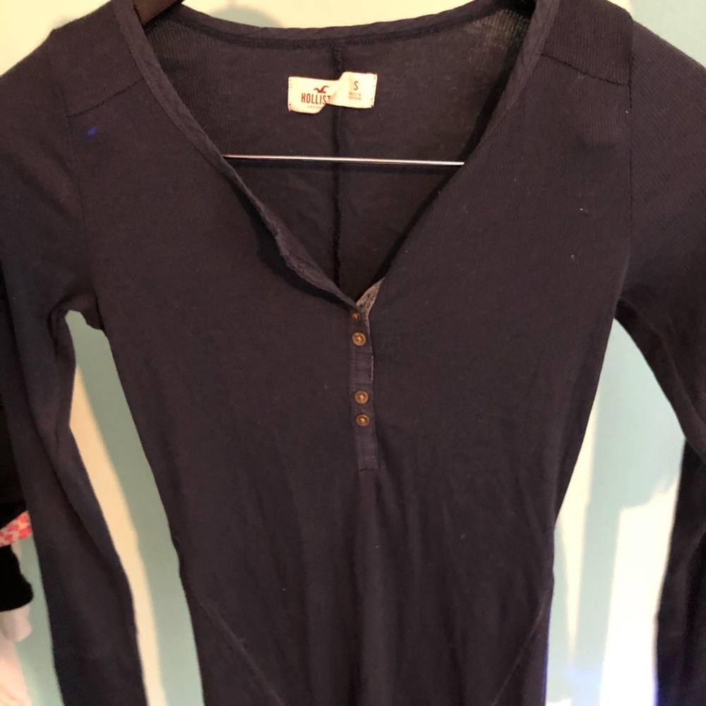 hollister ribbed top